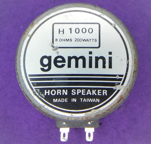 Tweeter Gemini H 1000