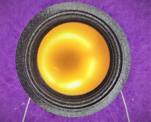 Diaphragm 20,4mm gold dome titanium
